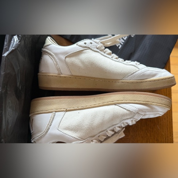 Golden Goose White and Rose Gold Star Sneakers size 38 - Picture 6 of 6